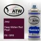 Preview: Jeep, Deep Molten Red Pearl, R8 / BR8: 400ml Sprühdose, von ATW Autoteile West.